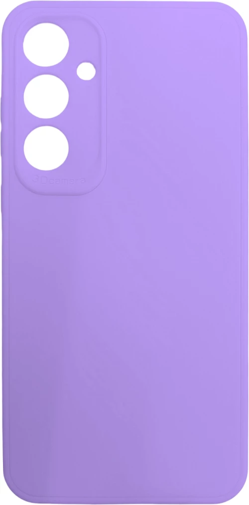 Θήκη σιλικόνης TPU Ultra Slim 0.3mm soft mat για Samsung Galaxy A55 - Βιολετί