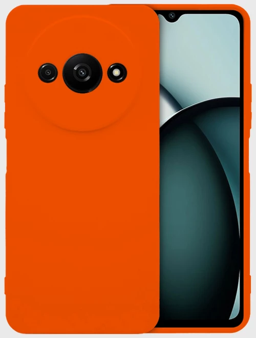 Θήκη Silky And Soft για Xiaomi Redmi A3 - Πορτοκαλί