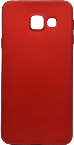 Θήκη σιλικόνης TPU Gel Ultra Thin mat για Samsung A3 2016 - κόκκινο
