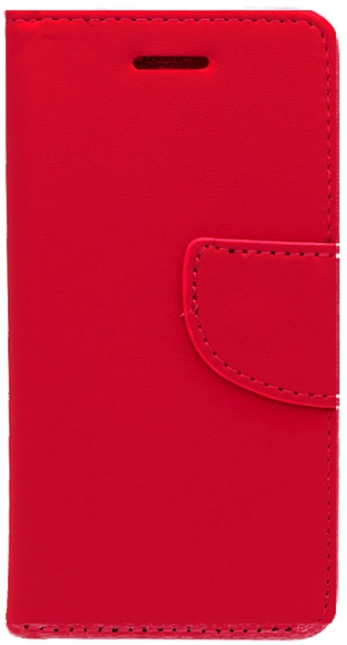 Θήκη flip με υποδοχή καρτών και δυνατότητα STAND για Xiaomi Redmi Note 13 - Κόκκινο