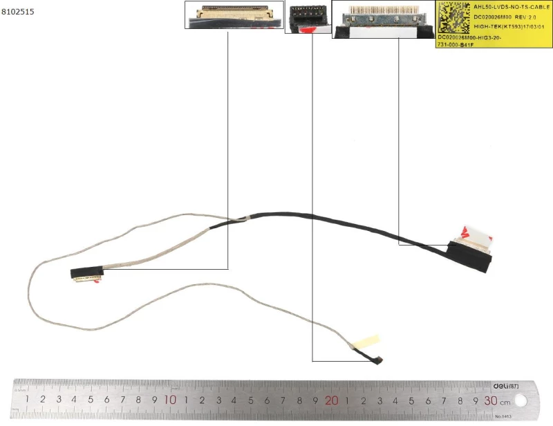 Καλωδιοταινία LCD Cable HP 15-AF105NV 15-AY001NV 30pin