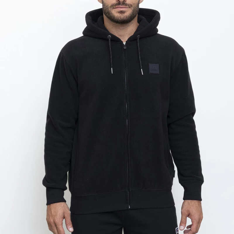 Russell Athletic ZIP THROUGH HOODY JACKET A3720-2 A3720-2-099 RUSSELL ATHLETIC Μαύρο
