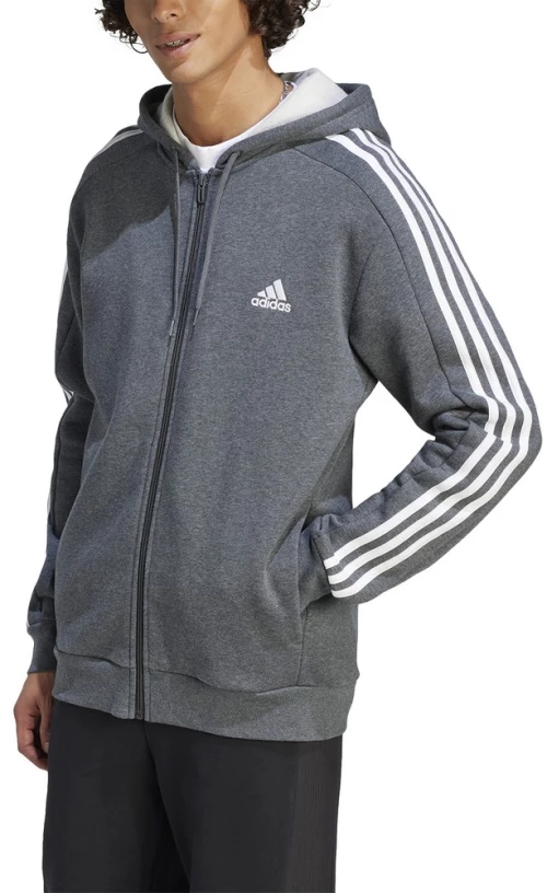 adidas M 3S FL FZ HD IJ6480 ADIDAS Γκρι