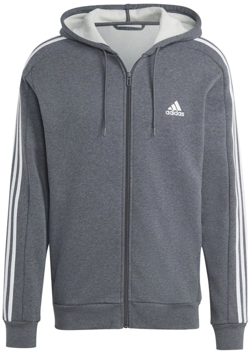 adidas M 3S FL FZ HD IJ6480 ADIDAS Γκρι