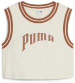 Puma TEAM FOR THE FANBASE Graphic Cropped Tee 625024-87 PUMA Λευκό