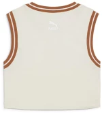 Puma TEAM FOR THE FANBASE Graphic Cropped Tee 625024-87 PUMA Λευκό