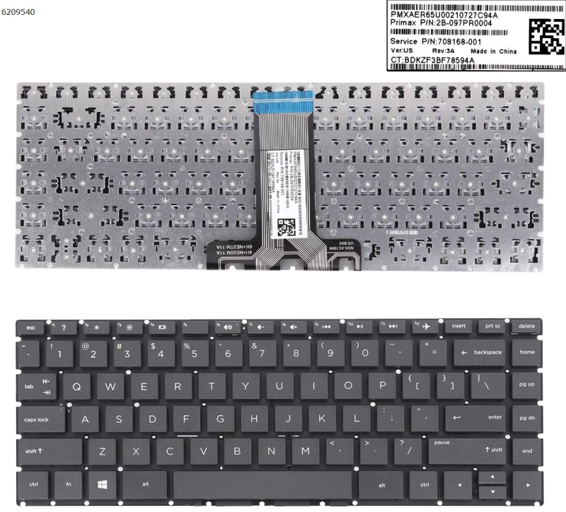 Πληκτρολόγιο Keyboard HP Pavilion 14-BS 14-BS000 14-BS100 14-BS500
