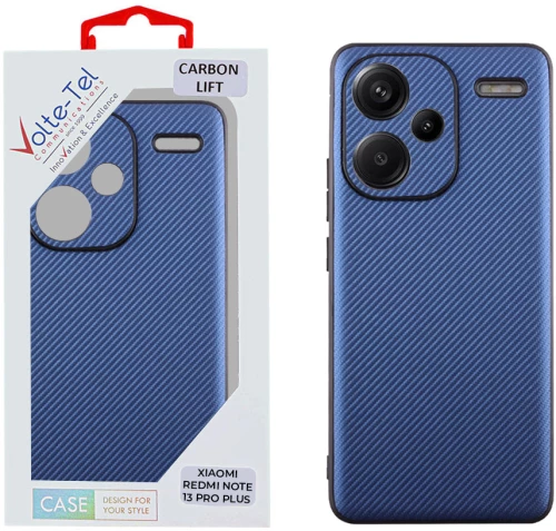 VOLTE-TEL ΘΗΚΗ XIAOMI REDMI NOTE 13 PRO PLUS 5G 6.67" CARBON LIFT FULL CAMERA PROTECTION BLUE