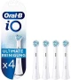 Oral-B iO Ultimate Cleaning White Ανταλλακτικές Κεφαλές για Ηλεκτρική Οδοντόβουρτσα 319818 4τμχ