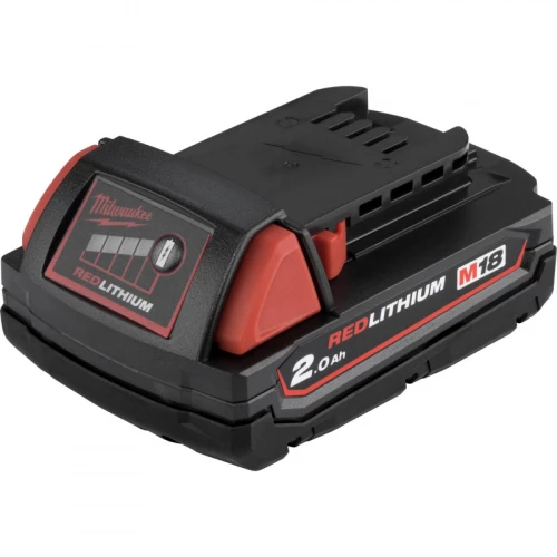 Milwaukee Μπαταρία M18B2 18V / 2,0 Ah Li-Ion Battery