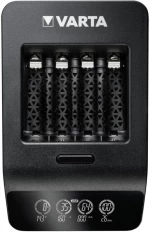 LCD Smart Charger Varta + incl. 4 Batteries 2100 mAh AA
