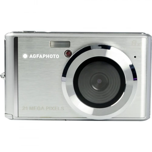 AgfaPhoto DC5200 Compact Φωτογραφική Μηχανή 21MP με Οθόνη 2.4'' και Ανάλυση Video 1280 x 720 pixels Ασημί