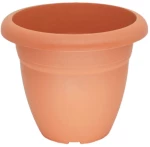 Γλάστρα Στρόγγυλη Πλαστική Terracotta 39x32cm 18L Micplast - 11018401