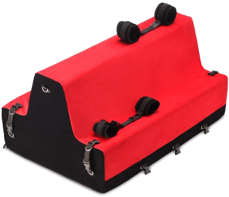 XR BRANDS LOVER'S BONDAGE BENCH RED