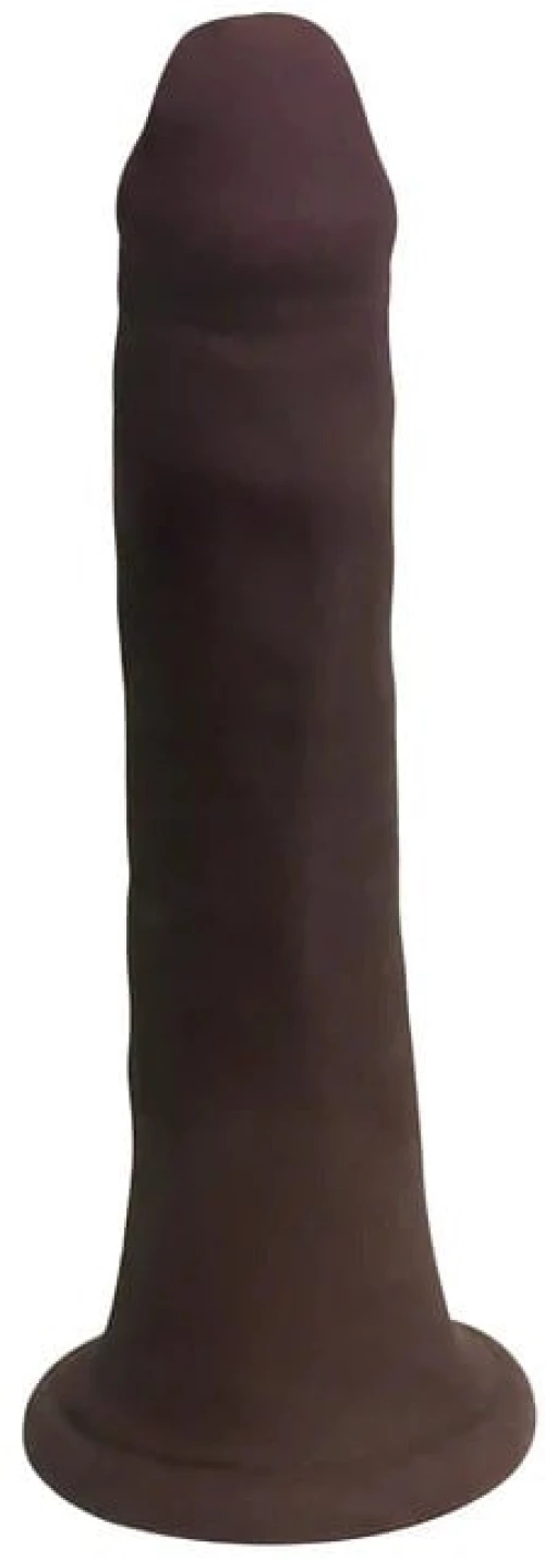 XR BRANDS EASY RIDERS THIN BROWN DILDO 20'30 CM