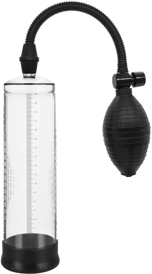 Mens Power Pump - Black & Clear