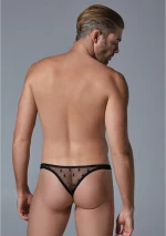 Allure Men's Star Thong Black