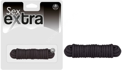 SEX EXTRA - LOVE ROPE Black