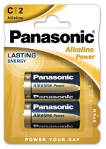 PANASONIC ΑΛΚΑΛΙΚΕΣ ΜΠΑΤΑΡΙΕΣ LR14/SIZE C 1.5V 2/BLISTER