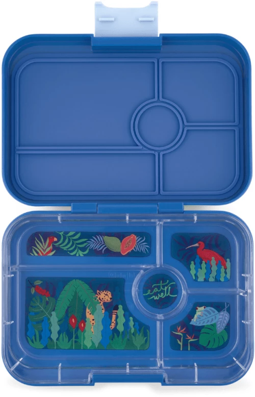 Δοχείο φαγητού ενηλίκων true blue Jungle 5 tapas Yumbox