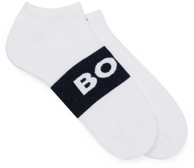 ΚΑΛΤΣΕΣ BOSS 2P AS LOGO COL CC 2912-65844653, Χρώμα BLACK WHITE
