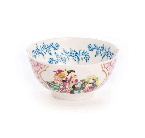 Μπωλ Σερβιρίσματος Chloe 09754 10,5x6,2cm Multi Seletti Bone China