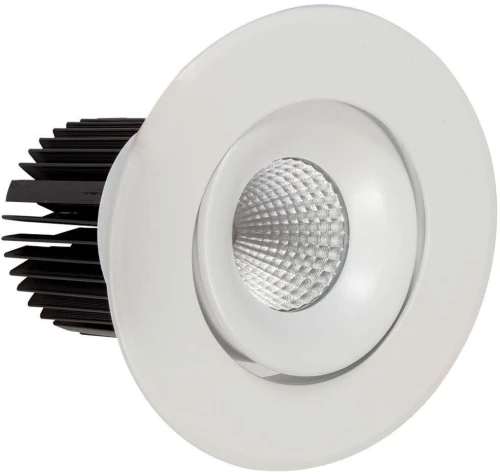 Σποτ Χωνευτό VK/04292/W/D/W Φ14,2cm Led 2400Lm 24W 3000K Dimmable White VKLed Στρόγγυλο