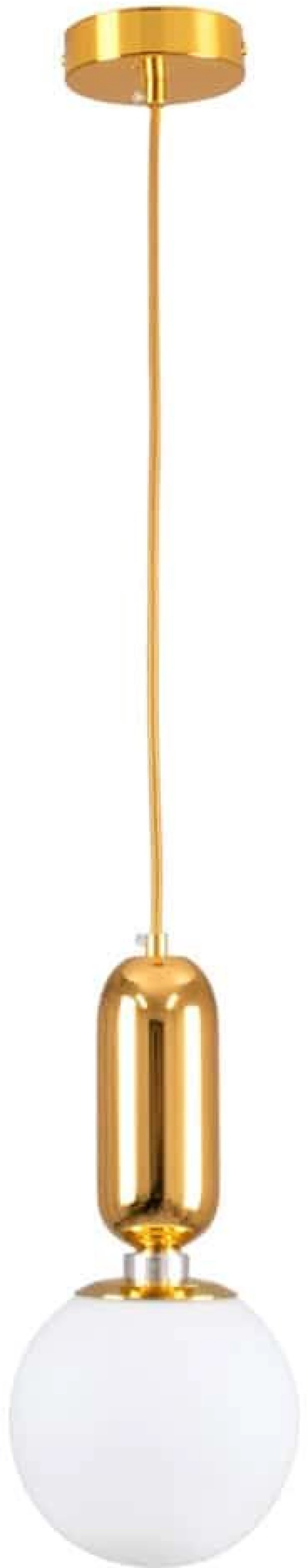 Φωτιστικό Οροφής Maverick 00943 E27 Φ15x15cm White-Gold GloboStar