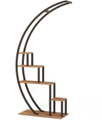 Ραφιέρα Δαπέδου Garden 835PUQ5015 85x35x180cm Pine-Black