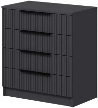 Συρταριέρα Kale 506MNR1524 72x42x77cm Anthracite