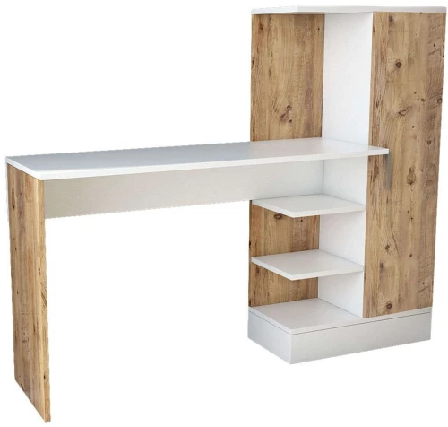 Γραφείο 956LCS1109 152,3x40x120cm Oak-White