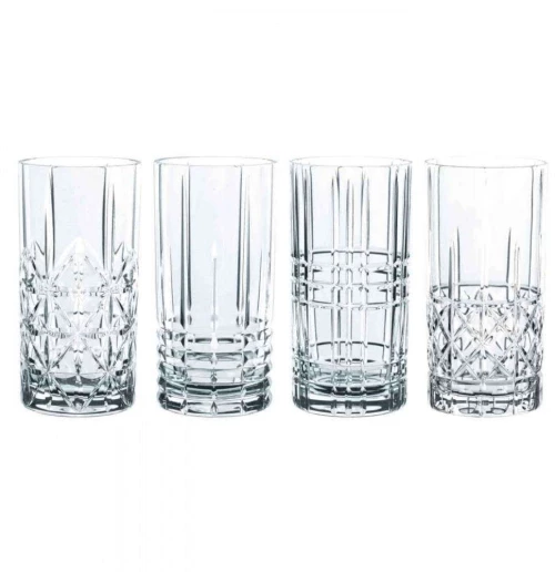 Ποτήρι Νερού Highland (Σετ 4Τμχ) 0097784-0 445ml Clear Nachtmann Κρύσταλλο