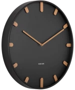 Ρολόι Τοίχου Grace KA5942BK 40x4,5cm Black Karlsson Μέταλλο