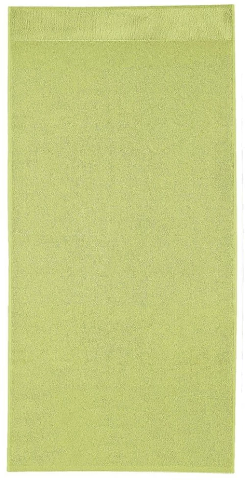 Πετσέτα Bao 3040 655 Lime Green Kleine Wolke Προσώπου 50x100cm Viscose-Βαμβάκι