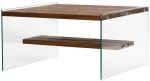 Τραπέζι Σαλονιού 552NOS2360 75x75x40cm Natural