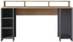 Γραφείο 893RAN3333 160x55x89,5cm Walnut-Anthracite