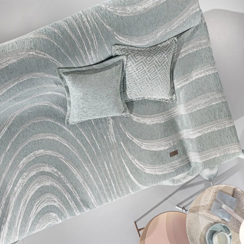 Ριχτάρι Degas Mint Guy Laroche Διθέσιο 180x250cm Βαμβάκι-Ακρυλικό