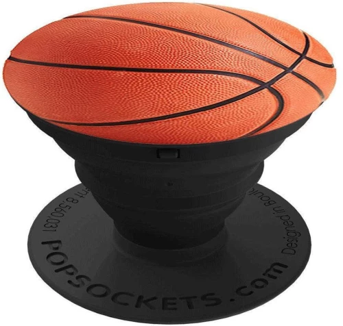 PopGrip Κινητού Basketball 800692 Orange-Black PopSockets
