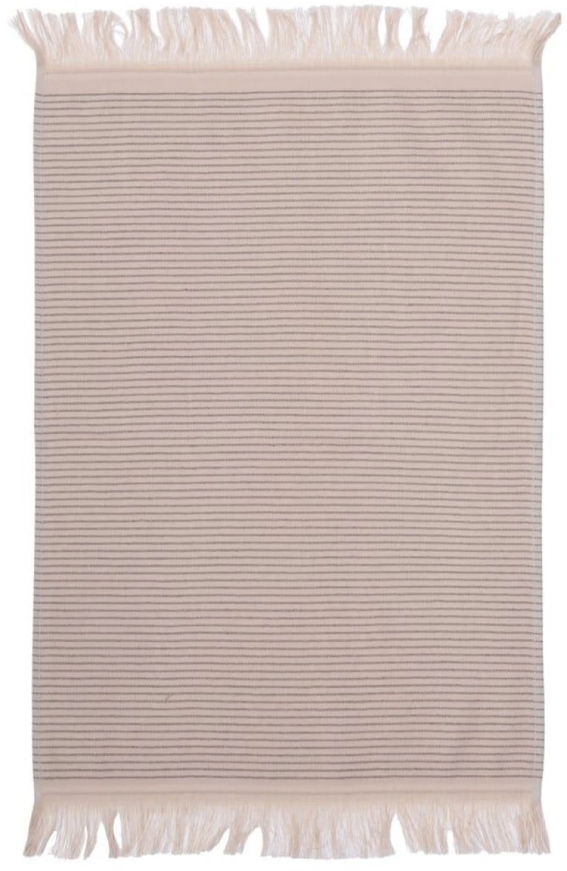 Ποτηρόπανο Strim Beige Nef-Nef 40x60cm Βαμβάκι-Πολυέστερ