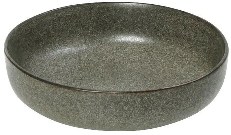 Πιάτο Βαθύ Etna Step FRL114K4 Φ17,5x4,5cm Olive Espiel Πηλός