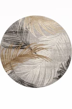 Χαλί Boheme 18531-70 White-Grey Merinos 160X160 Round