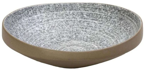 Πιάτο Βαθύ Corsica VRA104K1 22x21,5x6cm Grey Espiel Πηλός