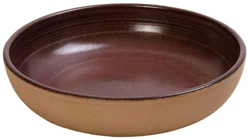 Πιάτο Βαθύ Calabria Nordic REP117K4 20,7x4,5cm Pink Espiel Πηλός