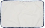 Σελτεδάκι Βρεφικό Αδιάβροχο 152 Λαχούρ White-Blue DimCol 50x80cm 100% Βαμβάκι
