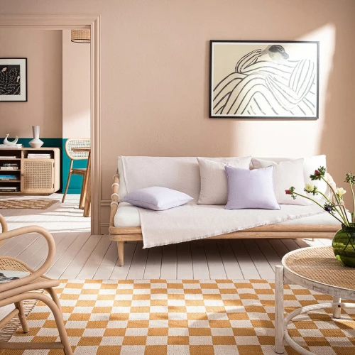 Ριχτάρι Liberta 841/ 19 Violet Gofis Home Διθέσιο 180x250cm 100% Πενιέ Βαμβάκι