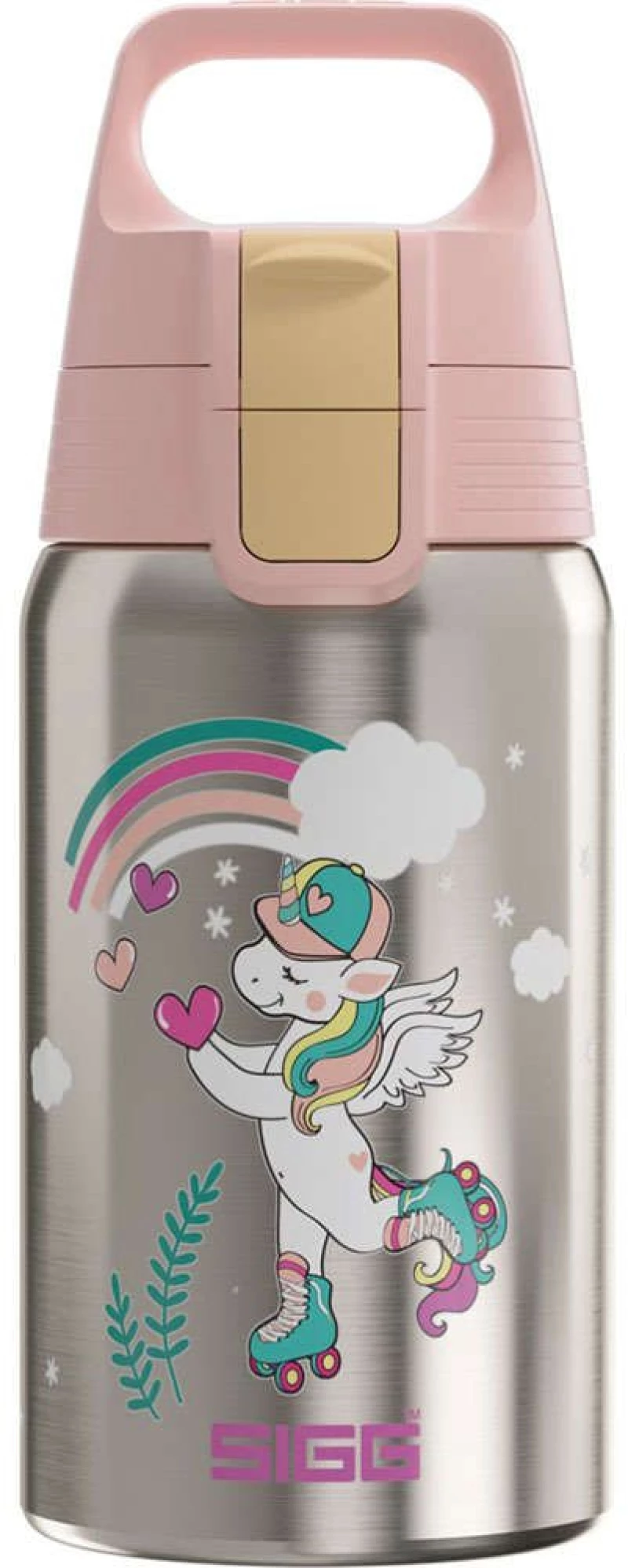 Παγούρι Παιδικό Uni Skate 6046.70 500ml Multi Sigg 500ml Ανοξείδωτο Ατσάλι