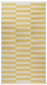 Πετσέτα Θαλάσσης Groovy Lime Yellow Nef-Nef Θαλάσσης 90x170cm 100% Βαμβάκι