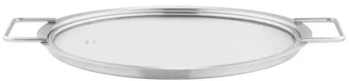Καπάκι Μαγειρικών Σκευών Πυρίμαχο 201024 24cm Inox-Clear Eva Solo Ατσάλι,Γυαλί