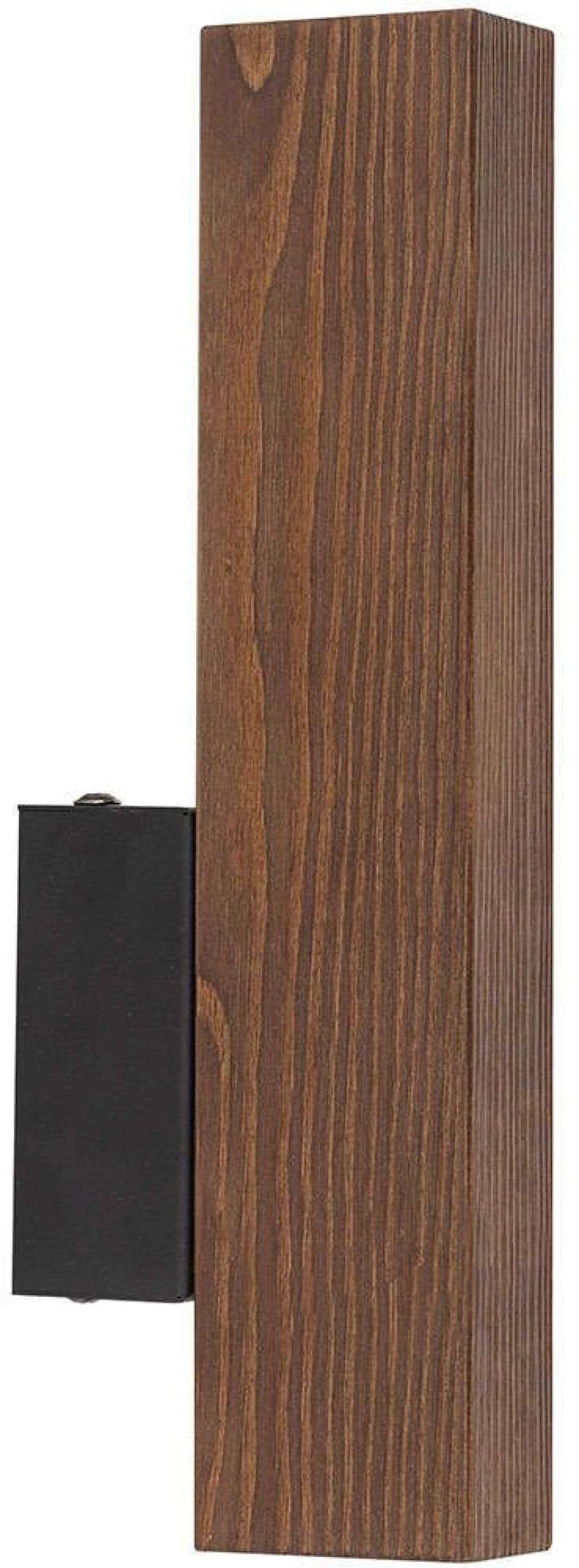 Φωτιστικό Τοίχου - Απλίκα Teo 6613 10x3,8x31cm Led 36W Black-Walnut TK Lighting