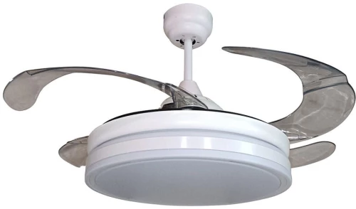 Ανεμιστήρας Οροφής Με Φως 01420 3000K, 4000K, 5000K 107x32cm White Luma Διάμετρος 107cm